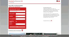 Desktop Screenshot of danskekonferencer.dk